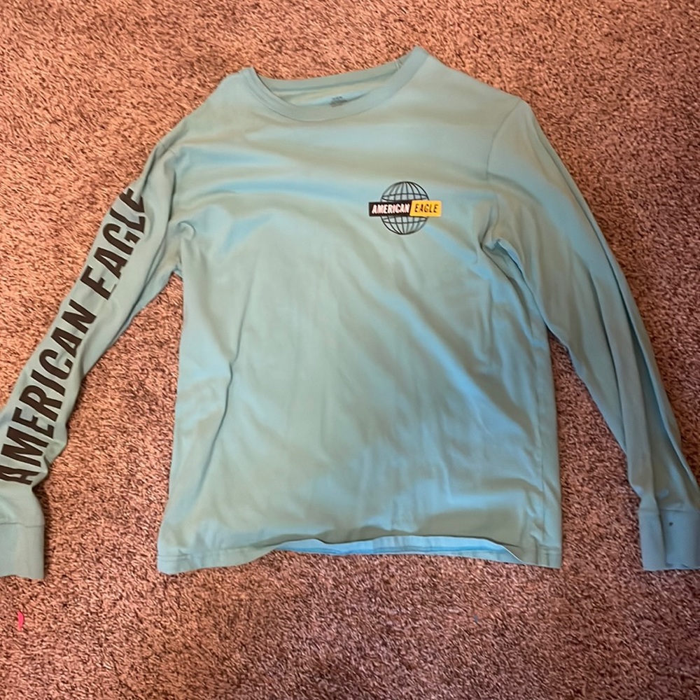 American Eagle Teal Long Sleeve 🔥